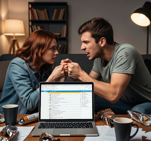 should my spouse have access to my email​